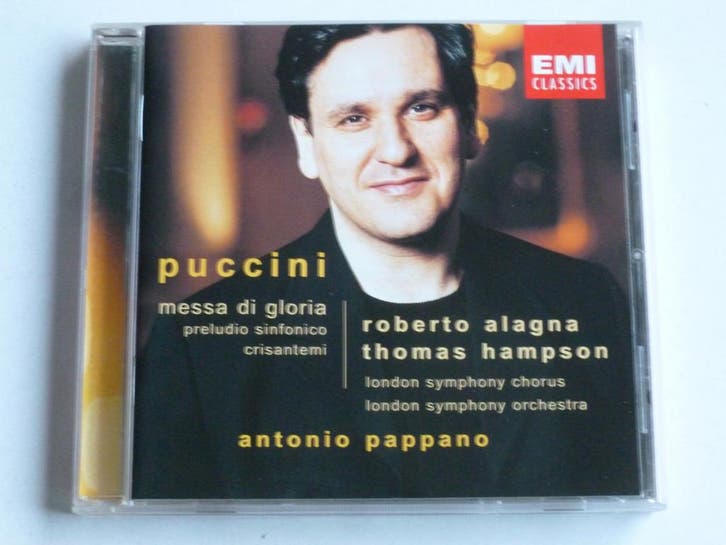 Puccini -Messa di Gloria / Antonio Pappano, Cd's en Dvd's, Cd's | Klassiek, Zo goed als nieuw, Ophalen of Verzenden