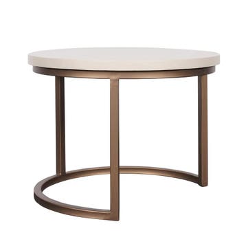Salontafel Madison Sand | 70 cm | set van 3 | Starfurn, Ophalen of Verzenden, Nieuw