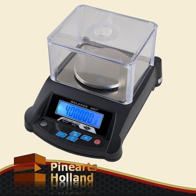Laboratorium Weegschaal, Precisie Balans 400g x 0.005g, Witgoed en Apparatuur, Weegschalen, Fijner dan 1 gram, Minder dan 10 kg