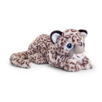Keel Toys sneeuwluipaard knuffel - pluche - 45 cm, Verzenden, Nieuw