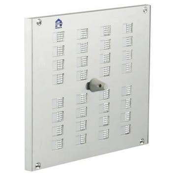 Renson - Renson Schuifrooster 175x150mm Zilver, Ophalen of Verzenden, Nieuw