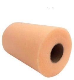 Lint Tule C11 Light Orange 15 cm rol 22 meter, Ophalen of Verzenden, Nieuw
