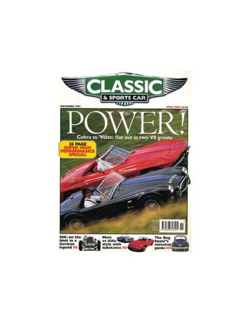 1997 CLASSIC AND SPORTSCAR MAGAZINE (11) NOVEMBER ENGELS, Nieuw, Author