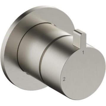 Hotbath Ace - Afbouwdeel - 2-Weg Omstel - Geborsteld Nikkel, Doe-het-zelf en Verbouw, Ophalen of Verzenden, Nieuw