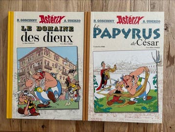 Astérix - Le Domaine des dieux + Le Papyrus de César - 2x C, Nieuw