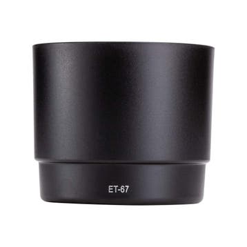 Zonnekap ET-67 voor Canon (compatibel) met garantie, Ophalen of Verzenden, Gebruikt