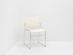 Vergaderstoel Casala Curvy 2288 - kunststof beige - slede, Werkplek, Ophalen of Verzenden, Gebruikt, Overige typen