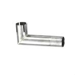 Webasto RVS uitlaatbochtstuk 24mm, Doe-het-zelf en Verbouw, Verwarming en Radiatoren, Ophalen of Verzenden, Nieuw