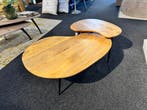 ***Sale*** Salontafel Set Verona Smooth Naturel Mango, Verzenden, Nieuw