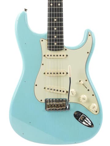 Fender Custom Shop 1960 Stratocaster Journeyman Relic Dap..., Muziek en Instrumenten, Ophalen of Verzenden, Zo goed als nieuw