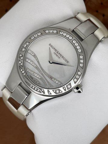 Baume & Mercier - Linea Mother of Pearl Diamond Dial -, Nieuw