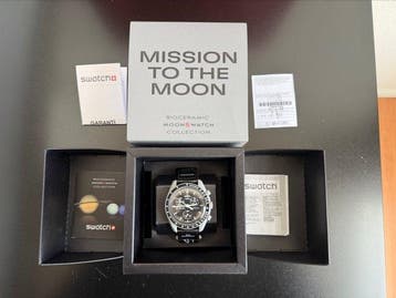 Omega x Swatch - MoonSwatch - Mission to the Moon - Zonder, Nieuw