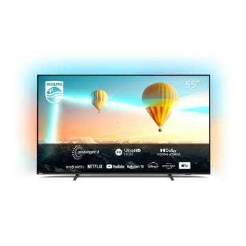 Philips 55PUS8007 55 inch 4K LED Ambilight Smart TV, Ophalen, Philips, 50 Hz, Zo goed als nieuw