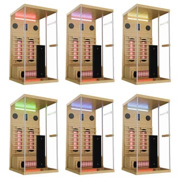 Sauna / Infraroodcabine / Infraroodsauna Göteborg - 90x90x19, Verzenden, Nieuw