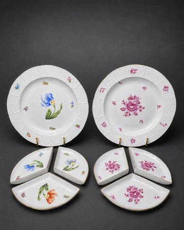 Herend - Tafelservies (8) - „Queen Victoria“ and „Wiener
