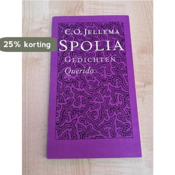 Spolia - C.O. Jellema 9789021468860, Verzenden, Gelezen, C.O. Jellema