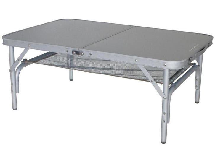 Eurotrail Monnai - Campingtafel - Verstelbaar 70/33 cm - 90, Caravans en Kamperen, Kampeermeubelen, Zo goed als nieuw, Verzenden