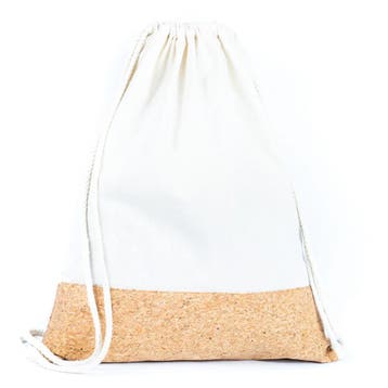 Tas met trekkoord - sporttas - kurk detail, Ophalen of Verzenden, Nieuw