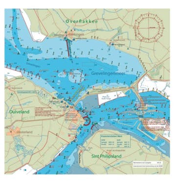 Kaartkussen Grevelingen - Bruinisse, Ophalen of Verzenden, Nieuw