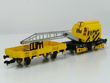 Märklin Maxi Spur1 54990 Kranwagen-Set Vitrinemodel, Overige typen, Ophalen of Verzenden, Zo goed als nieuw, Analoog
