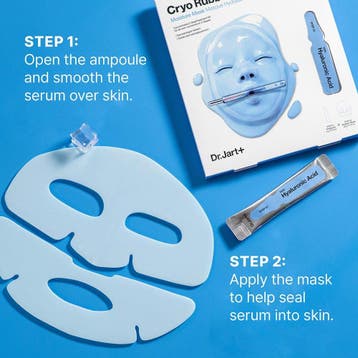 Dr. Jart Cryo Rubber Moisture Mask - 1pc, Ophalen of Verzenden, Nieuw, Verzorging