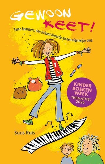 Gewoon Keet! | Suus Ruis | Nieuw, Boeken, Kinderboeken | Jeugd | onder 10 jaar, Ophalen of Verzenden, Nieuw, Suus Ruis