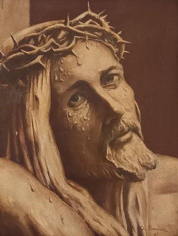 A. Barbier (XX) - Ecce Homo, Antiek en Kunst