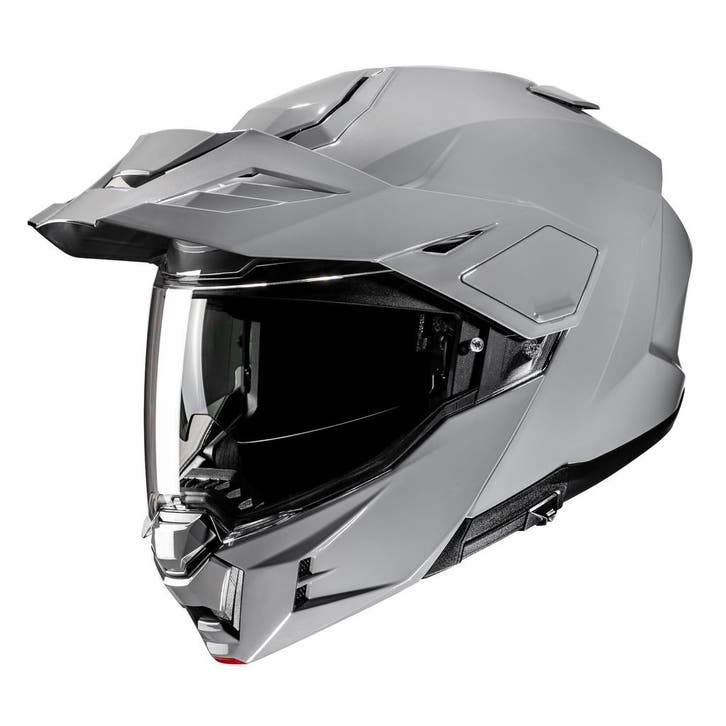 HJC i80 Solid Grijs Adventure Motorhelm, Motoren, Kleding | Motorhelmen, Offroadhelm, Heren, XXL, Nieuw met kaartje, HJC, Verzenden