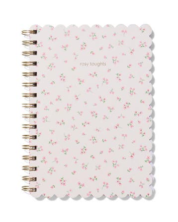 HEMA Notitieboek A5 gelinieerd bloemen, Diversen, Agenda's, Verzenden, Nieuw