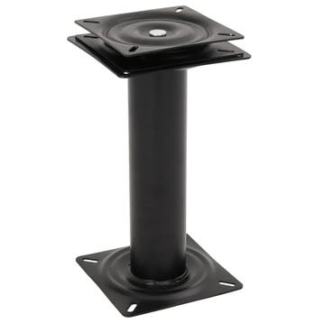 vidaXL Bootstoelpoot met 360° draaiplateau staal, Verzenden, Nieuw
