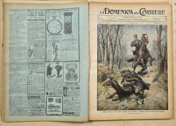 La Domenica del Corriere - Lotto 21 riviste - 1914
