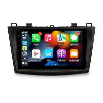Mazda 3 Android 14 Navigatie CarPlay 2GB RAM 32GB ROM, Verzenden, Nieuw