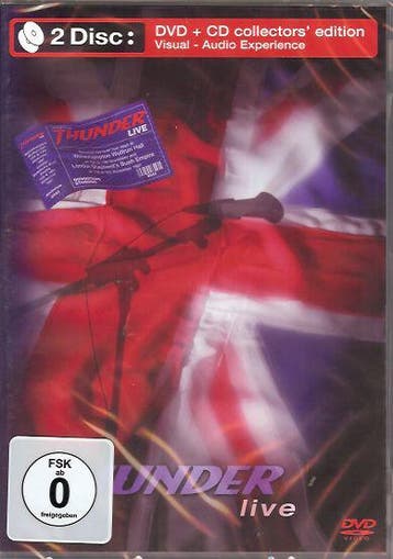dvd - Thunder - Live, Verzenden, Zo goed als nieuw