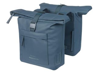 Basil Basil Brooklyn Dubbele Fietstas 41L – Marineblauw – St, Verzenden, Nieuw