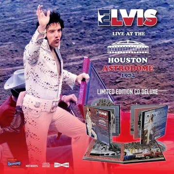 cd - elvis presley - LIVE AT THE HOUSTON ASTRODOME 1974 (..., Verzenden, Zo goed als nieuw