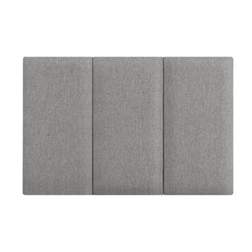 Gestoffeerde wandpanelen Carpino set van 3 stof 60x30 cm lic, Verzenden, Nieuw