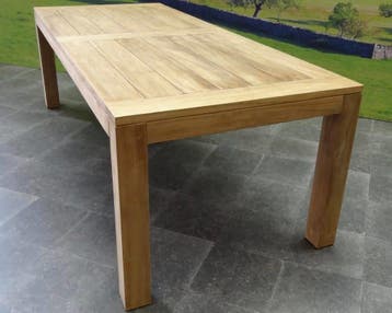 Ibiza Krista dining tuinset 240x100xH77 cm 7 delig, Tuin en Terras, Tuinsets en Loungesets, Ophalen of Verzenden, Nieuw, Wicker