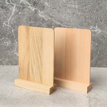 HOCHO Beuken standaard met A7 bord 105 x 85 mm zonder opdruk, Ophalen of Verzenden, Nieuw