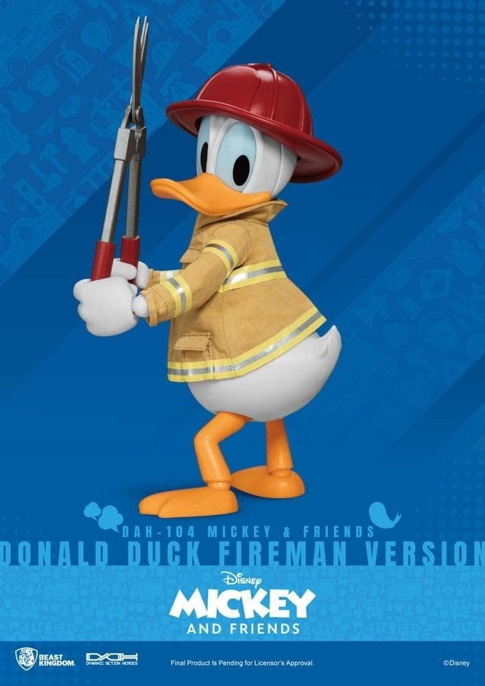 Mickey & Friends Dynamic 8ction Heroes Action Figure 1/9 Don, Verzamelen, Disney, Nieuw, Ophalen of Verzenden