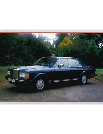 1987 BENTLEY PROGRAMMA BROCHURE DUITS, Nieuw, Author