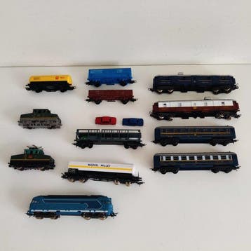 Lima H0 - Modeltrein (12) - 3 locomotieven, 4, Nieuw