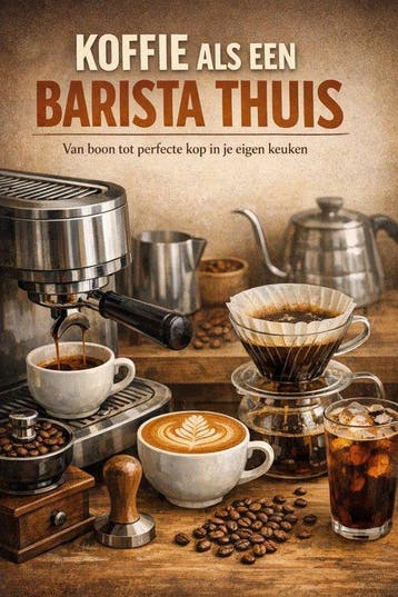 9789465192970 Koffie als een Barista Thuis, Boeken, Verzenden, Nieuw, B.V.