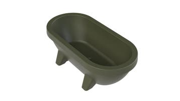 Gardentub Buitenbad 194x94x66 cm 350L Dark Olive matt, Ophalen of Verzenden, Nieuw, Bad