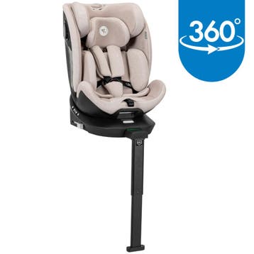 Lorelli Perseus Beige 40-150 cm 360° i-Size Autostoel, Verzenden, Nieuw, 15 t/m 36 kg, Isofix