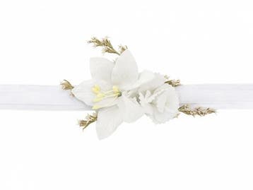 Corsage Bruiloft Bloemen Wit, Ophalen of Verzenden, Nieuw