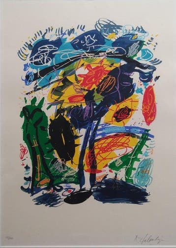 Kees Salentijn (1947) - Hommage aan van Gogh