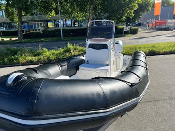 Nieuwe Bombard Sunrider 550 + Honda BF60 - Vaarklaar!, Watersport en Boten, Rubberboten, Nieuw, Benzine, Overige materialen, Overige merken