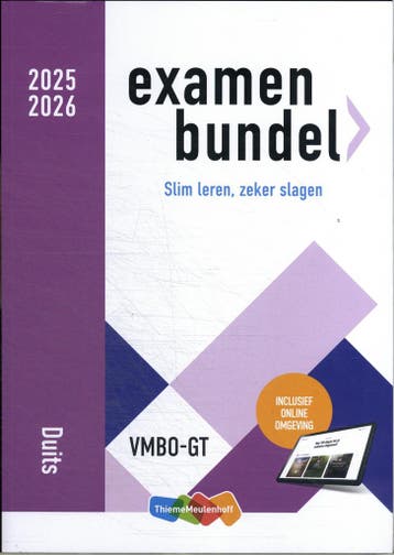 Examenbundel Duits / vmbo-gt/mavo 2025/2026 9789006995305, Boeken, Verzenden, Gelezen