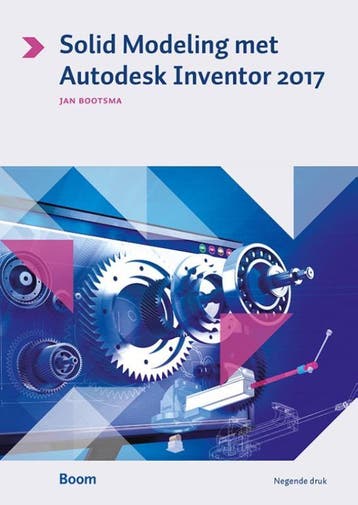 Solid modeling met autodesk inventor 2017 9789058757630, Zo goed als nieuw