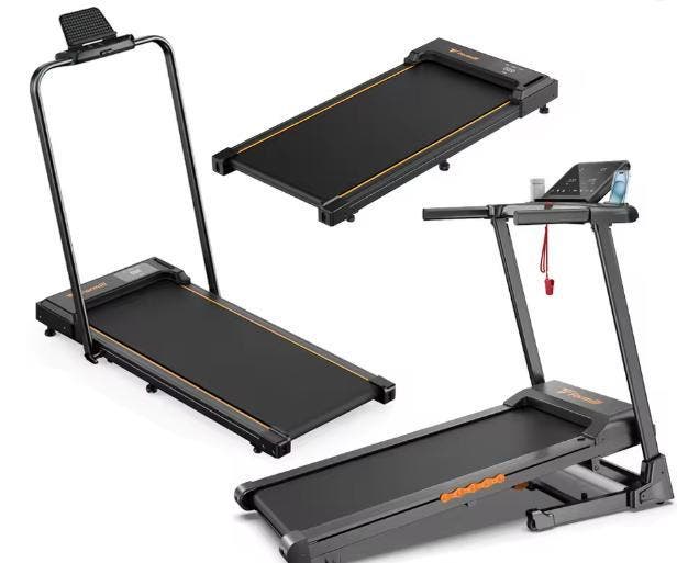 Opvouwbare Loopband – Stil, Schokabsorptie en Tot 120kg, Sport en Fitness, Fitnessapparatuur, Nieuw, Verzenden